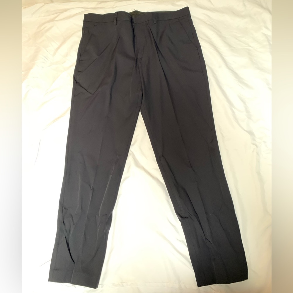 Express Dark Blue Extra Slim Fit Suit Pants - Size 33 x 30 - EUC Exlnt Used Cond